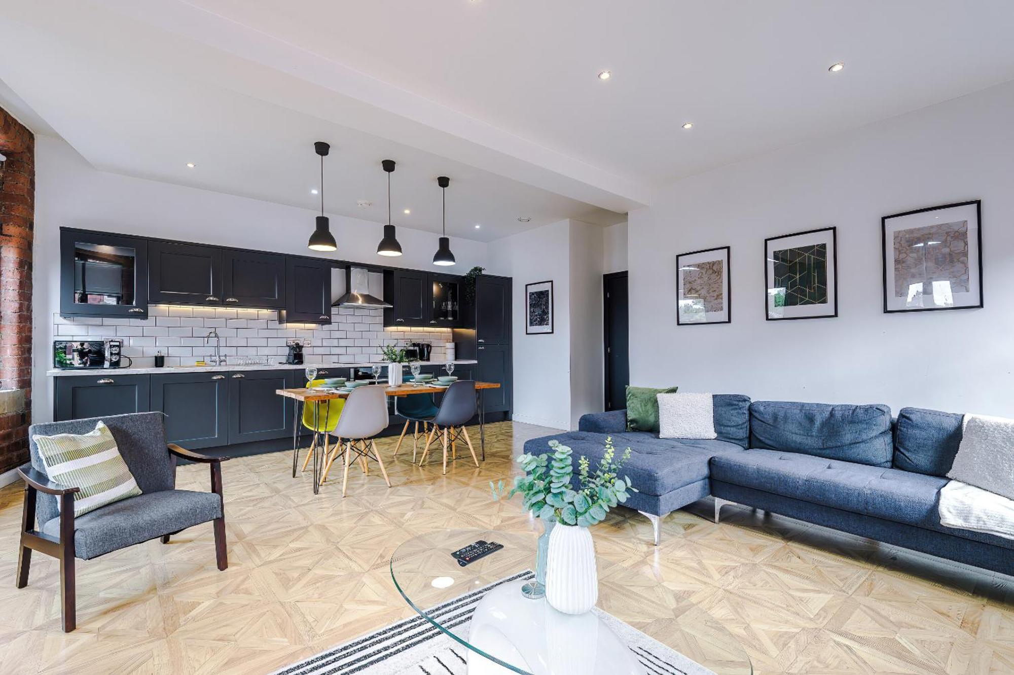 Luxury 2 King Beds In City Centre Лидс Экстерьер фото