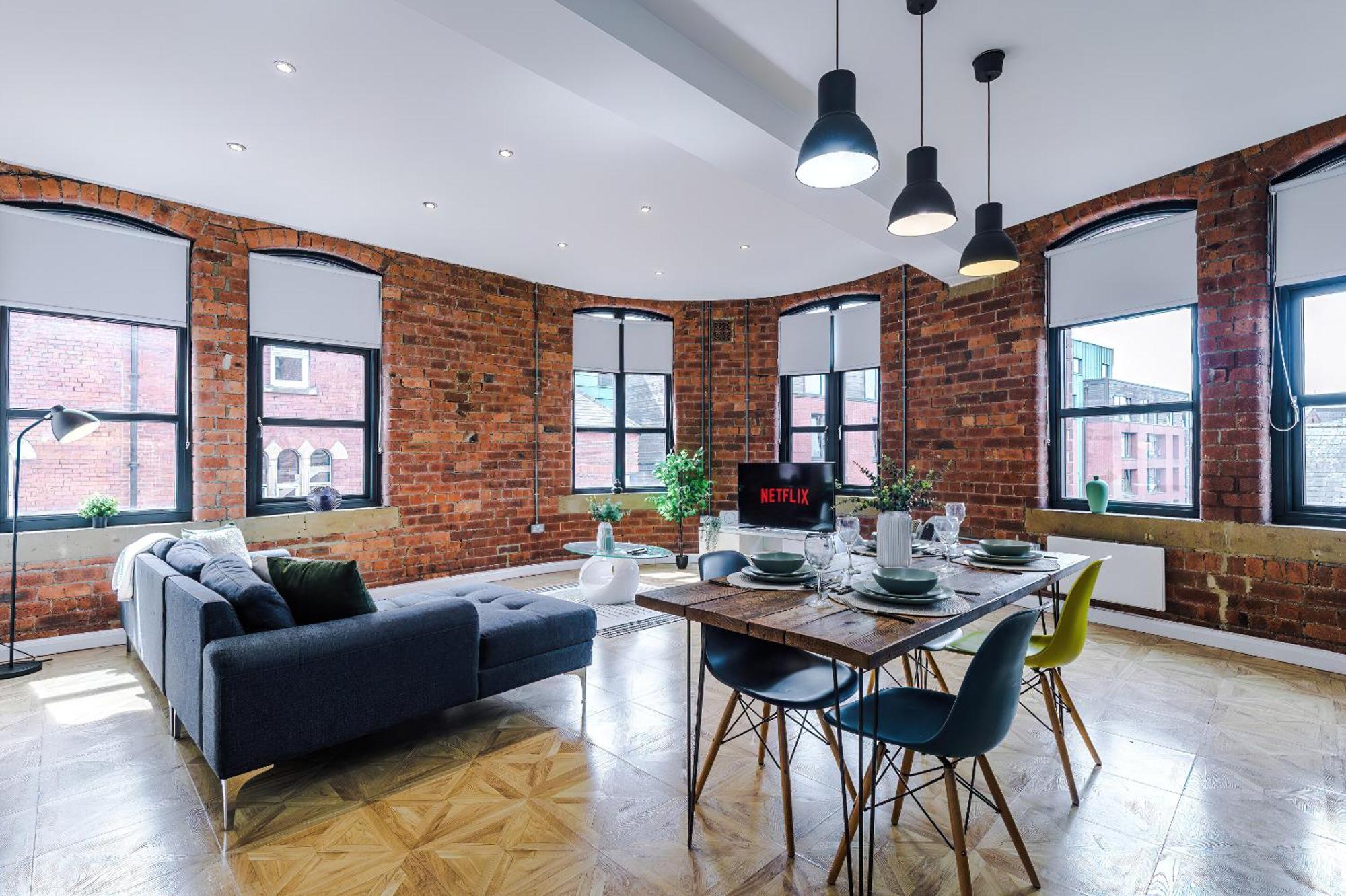 Luxury 2 King Beds In City Centre Лидс Экстерьер фото