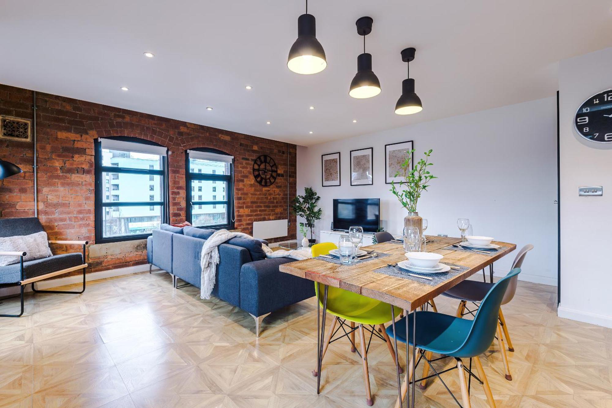 Luxury 2 King Beds In City Centre Лидс Экстерьер фото