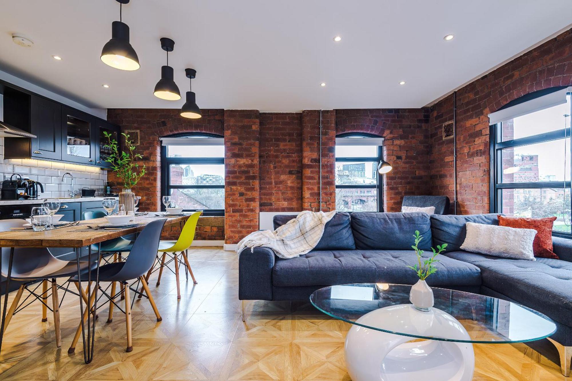 Luxury 2 King Beds In City Centre Лидс Экстерьер фото